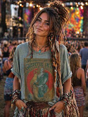 HATMAN'S ORIGINAL LUXURY TEE GRATEFUL DEAD